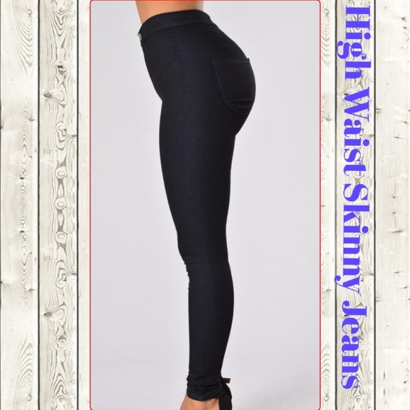 NWT Fashion Nova High Waist Jeans - Picture 2 of 4