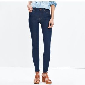 Madewell High Riser Skinny in Davis Wash