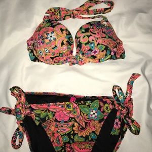 bathing suit top and bottom