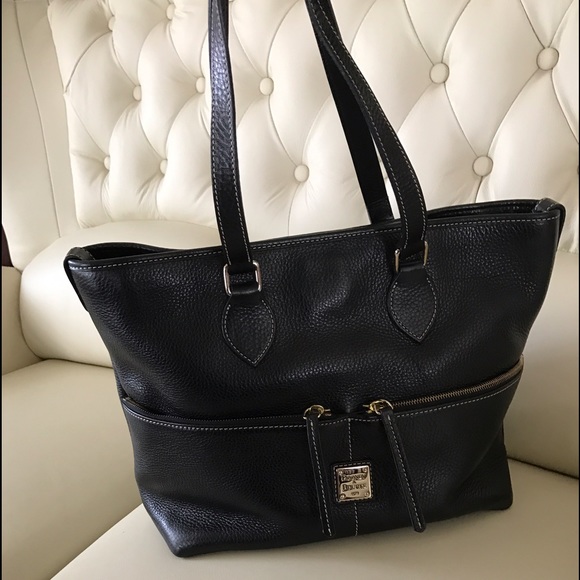 Dooney & Bourke Black Tote - Picture 4 of 5