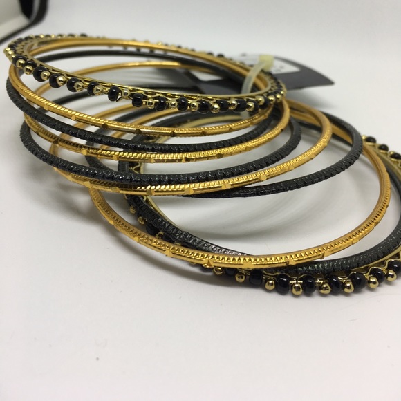 💍Shimmering Stackable Bangle Bracelets Gift Set - Picture 5 of 9