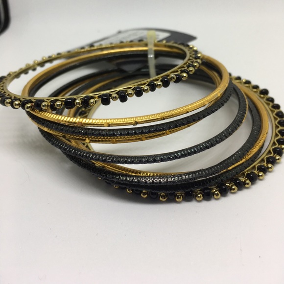 💍Shimmering Stackable Bangle Bracelets Gift Set - Picture 6 of 9