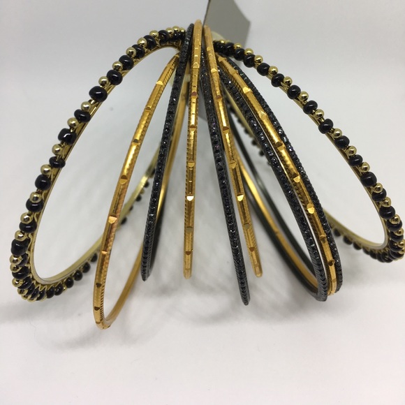 💍Shimmering Stackable Bangle Bracelets Gift Set - Picture 7 of 9