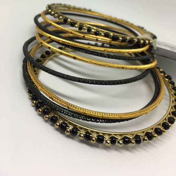 💍Shimmering Stackable Bangle Bracelets Gift Set - Picture 9 of 9