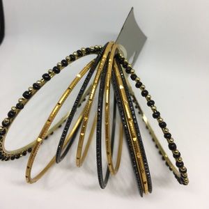 💍Shimmering Stackable Bangle Bracelets Gift Set