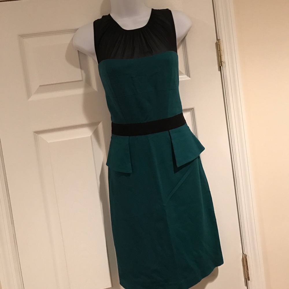 Green Cynthia Steffe Peplum Dress Size 10