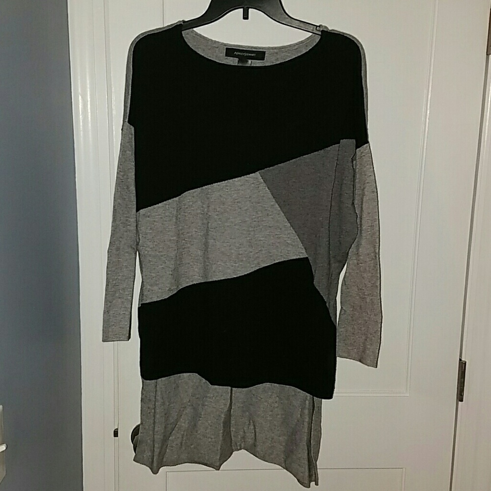 Black and Gray Sweater