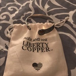 Alex and Ani Liberty Copper cuff bracelet