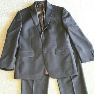 Gray & Brown Suit