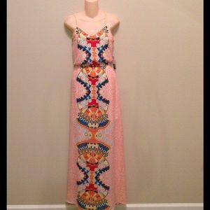 NWT Xoxo Juniors Maxi Dress Large