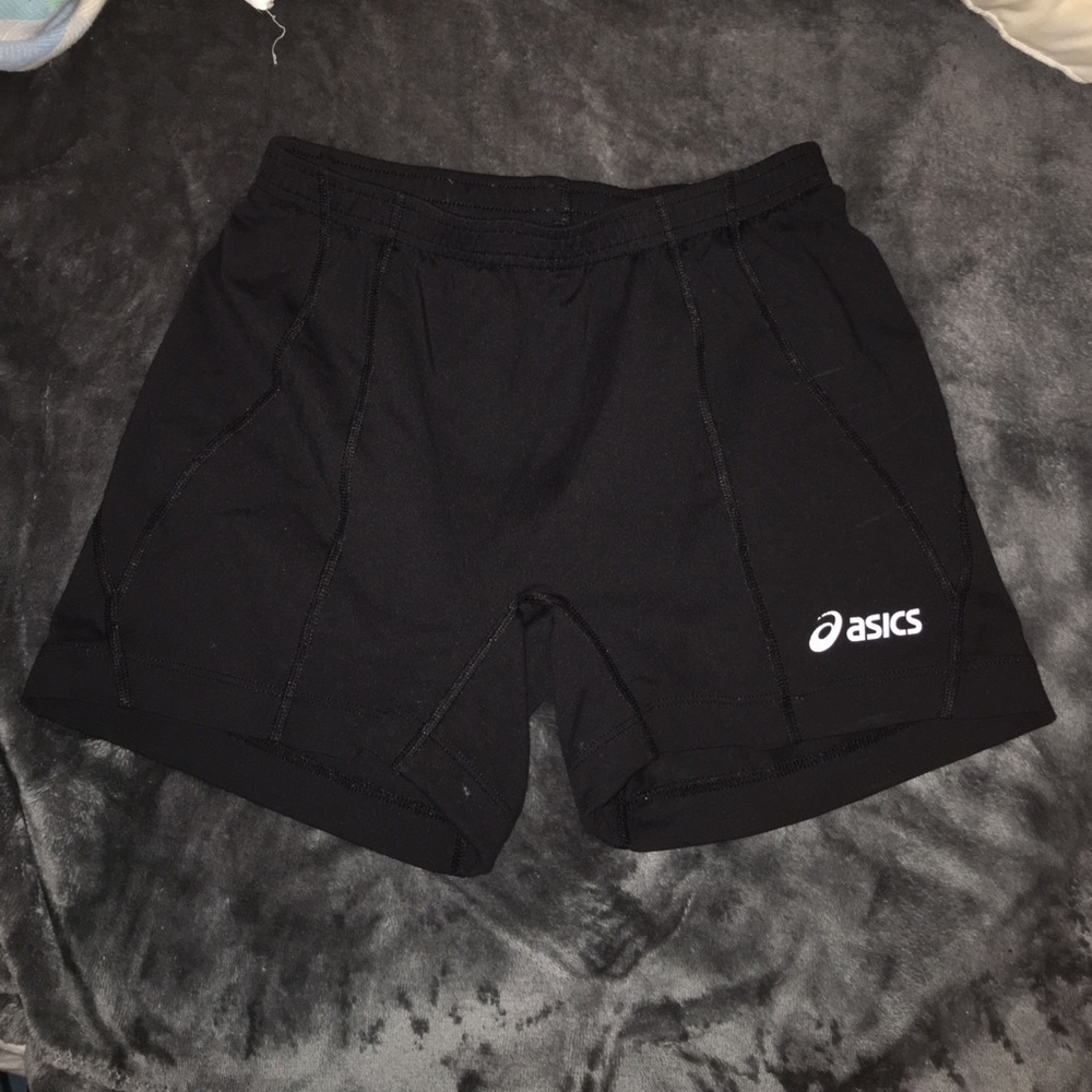 Asics spandex shorts