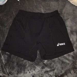 Asics spandex shorts