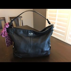 Coach Medium Size Black Handbag - Authentic