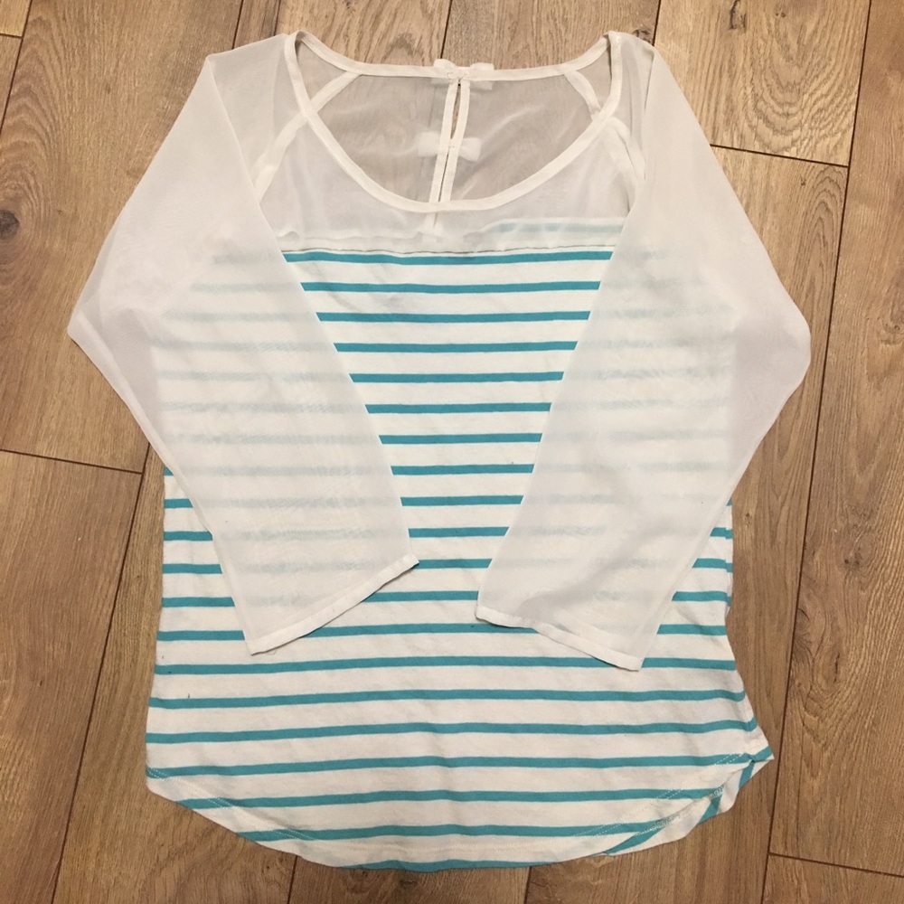 LC Lauren Conrad baseball tee