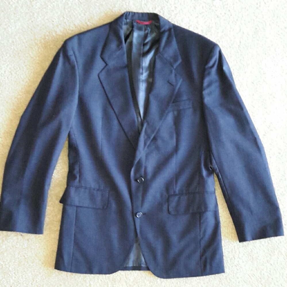 Men's Dark Blue Suit