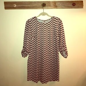 Maurices Chevron Sweater Dress
