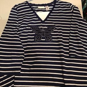 Elegant Alfred dunner top