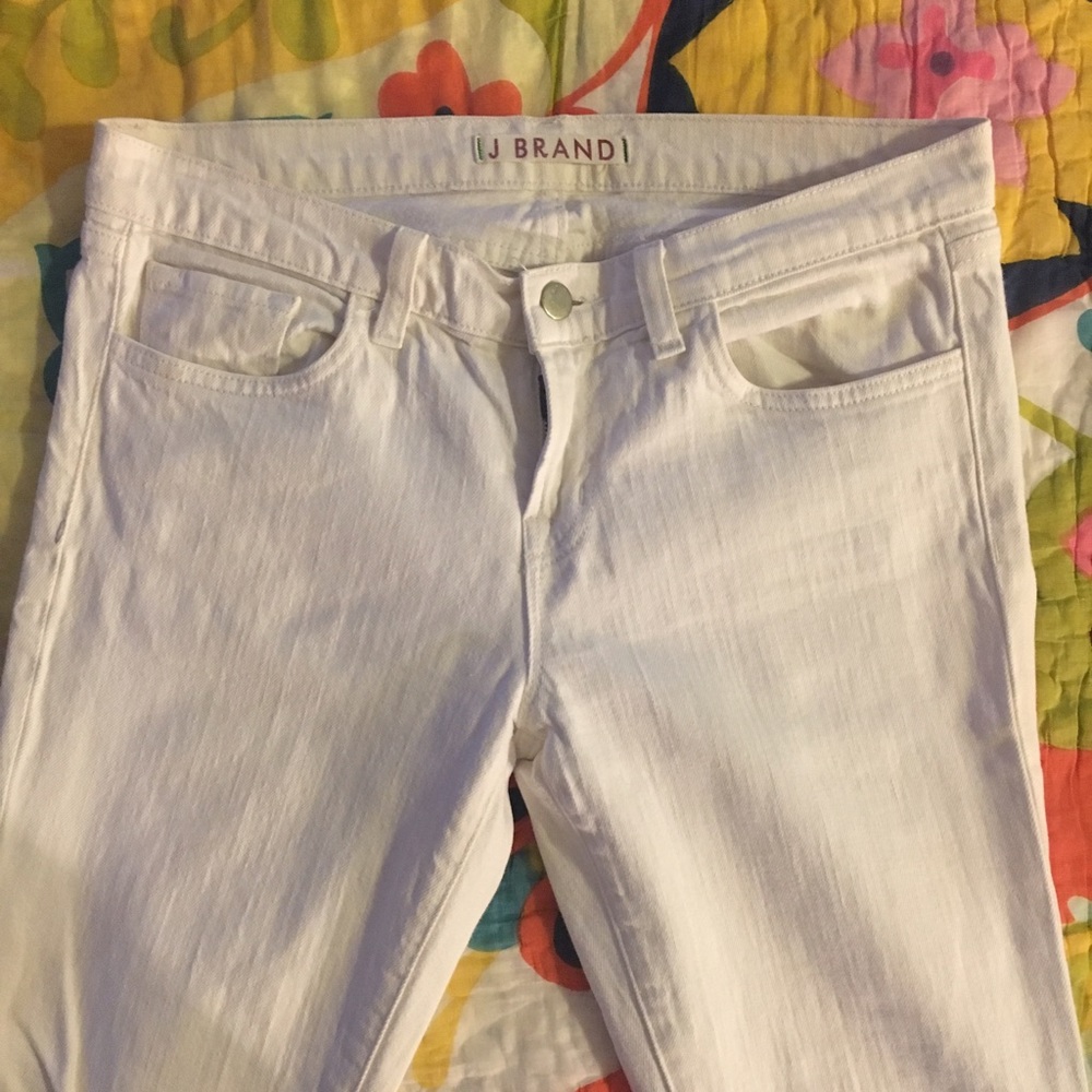 J Brand white skinny Jean size 28