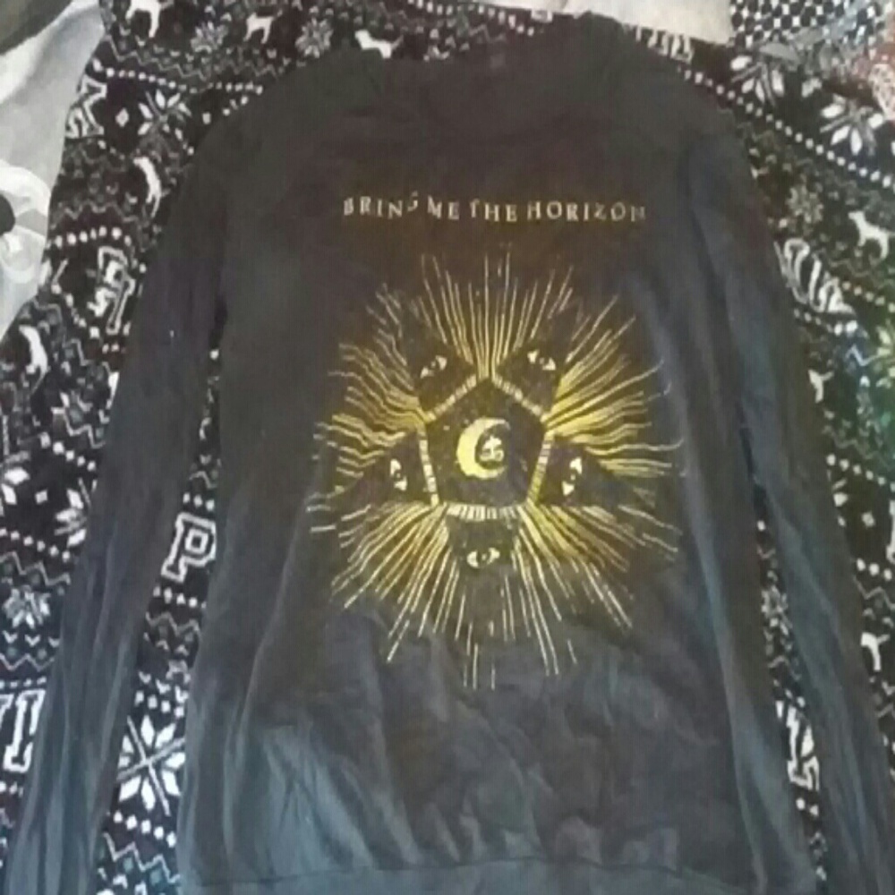 BMTH Girl Long Sleeve shirt.