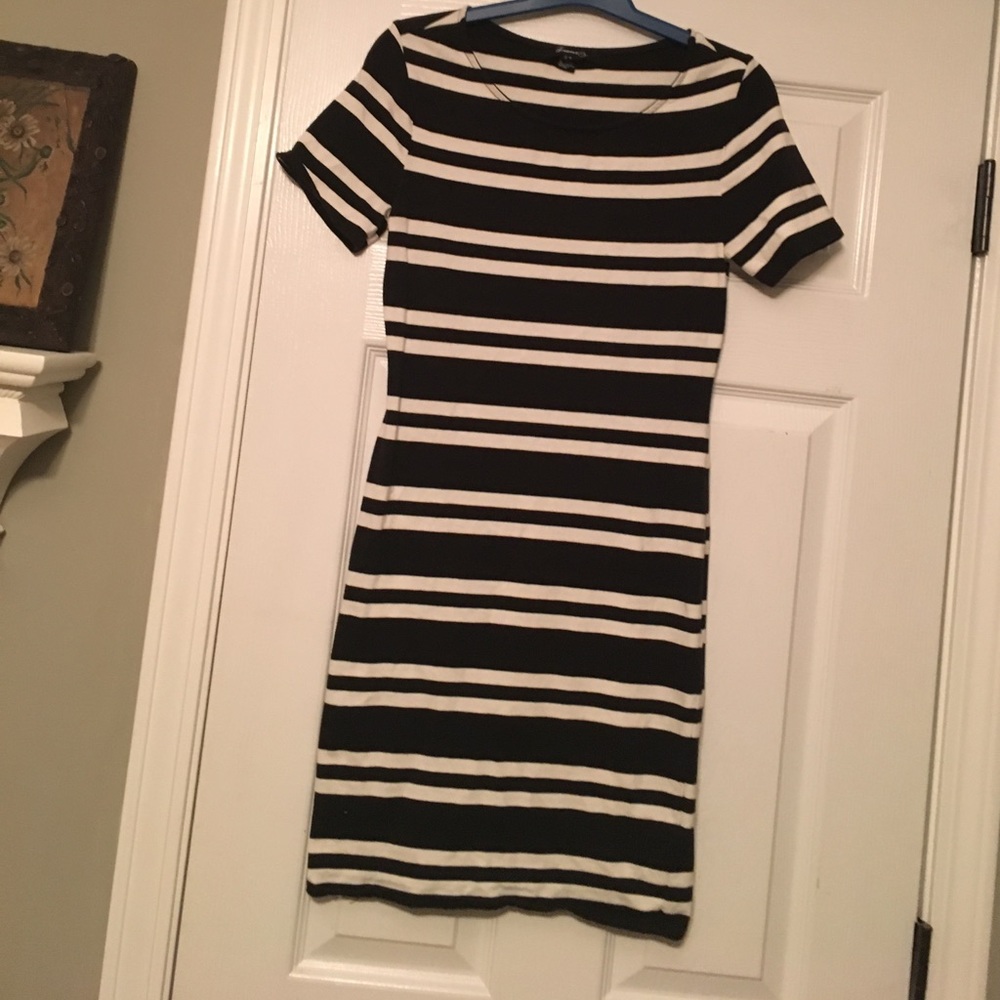 Forever 21 cotton mini bodycon dress