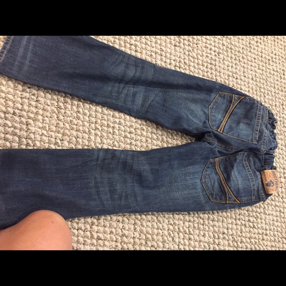 Brother's boy jeans size 8 slim adjustable