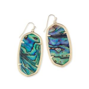 Kendra Scott Danielle Earrings In Abalone Shell