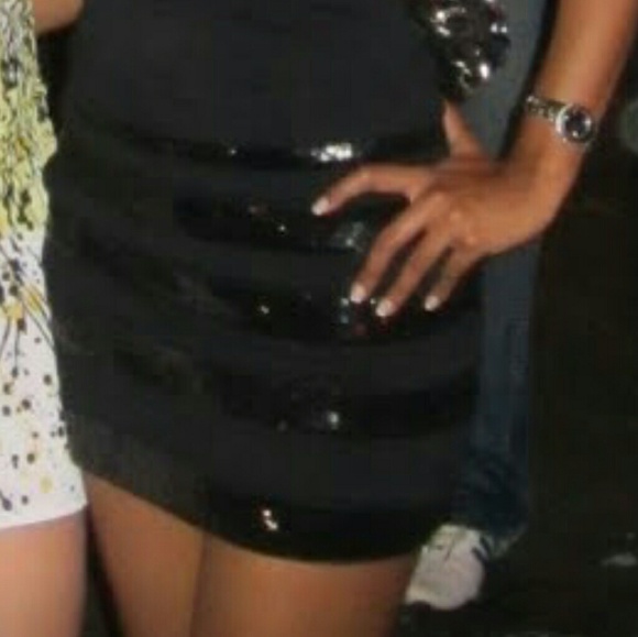 Express black mini skirt - Picture 4 of 4