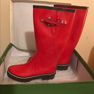 Kate Spade rain boots worn once
