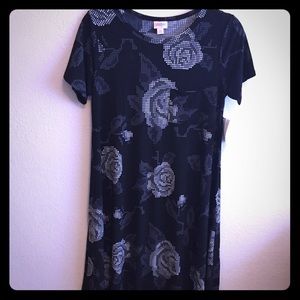 HTF XS Carly black floral!
