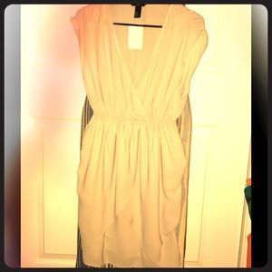 Pleated layer dress