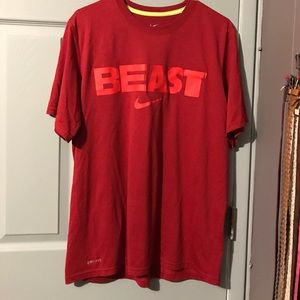 Beast Nike dri-fit shirt