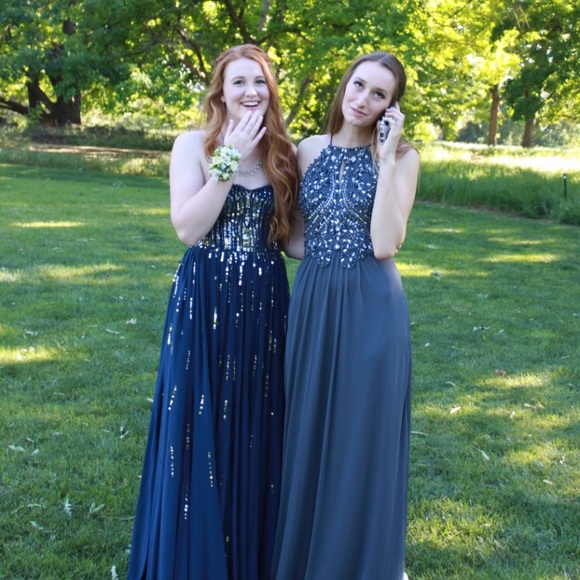 Beaded prom/cocktail dress - Picture 4 of 4