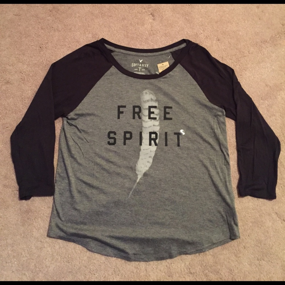 American Eagle Outfitters LS Casual Shirt Size S