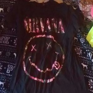 Nirvana t-shirt mens