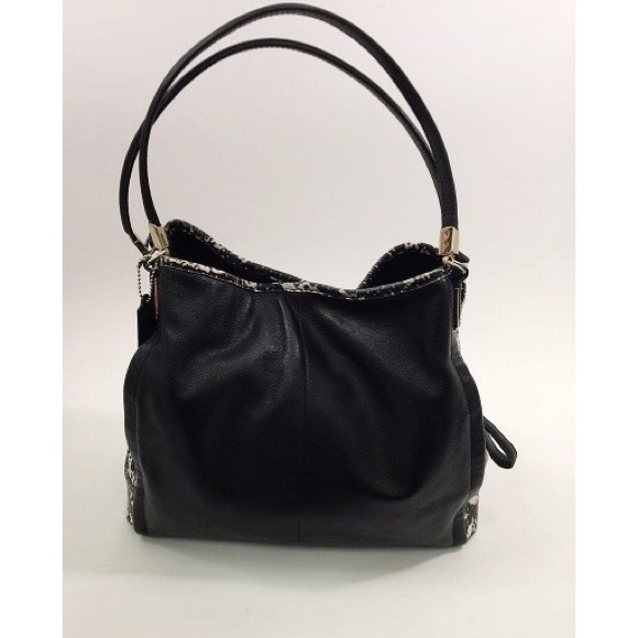 Authentic Coach Python "Madison Phoebe" Satchel - Picture 2 of 4