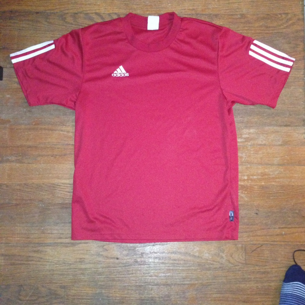 Adidas Shirt Red Small