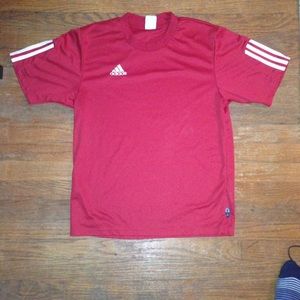 Adidas Shirt Red Small