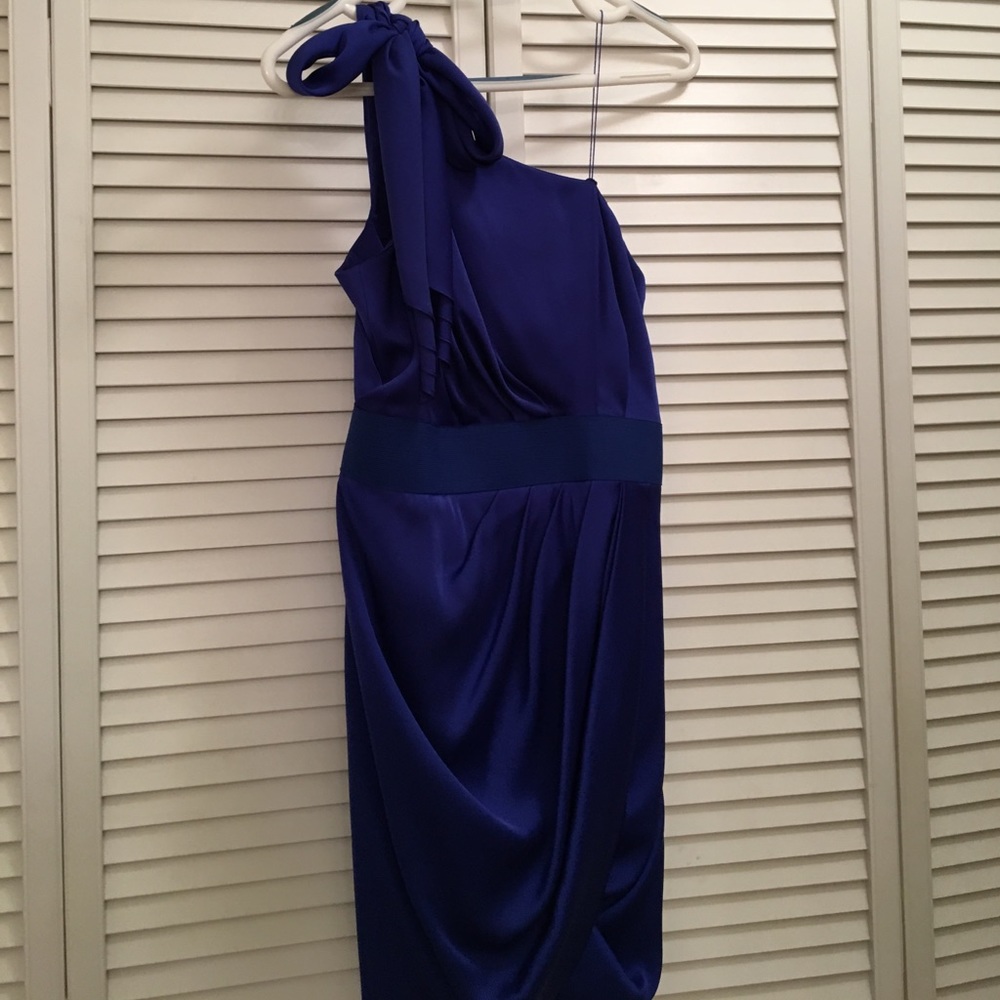 One shoulder dress by Aidan