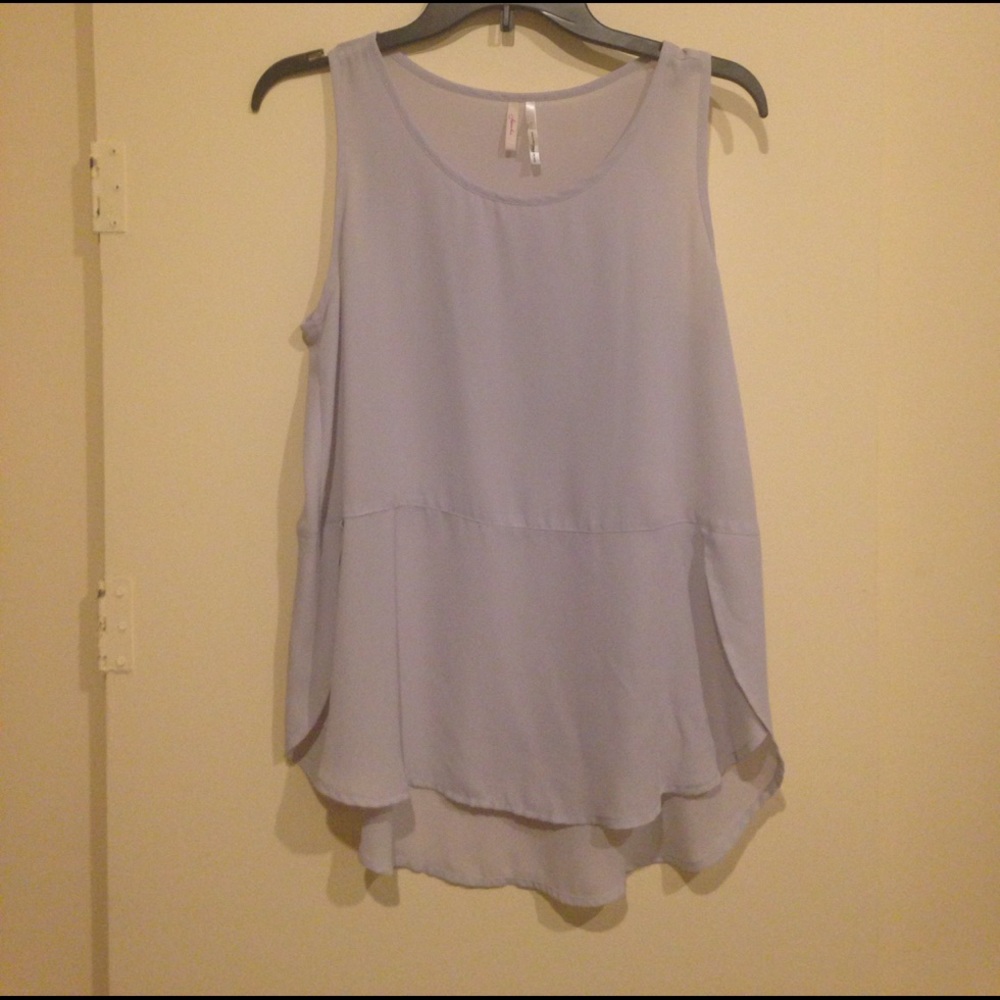 Frenchi tulip hem blouse