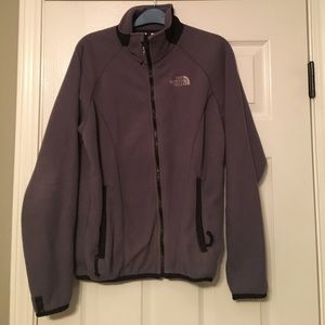 North Face Lavender fleece jacket