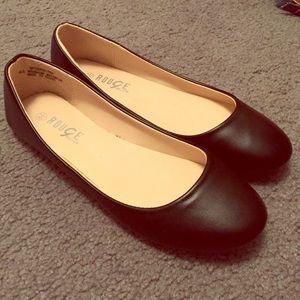Black flats