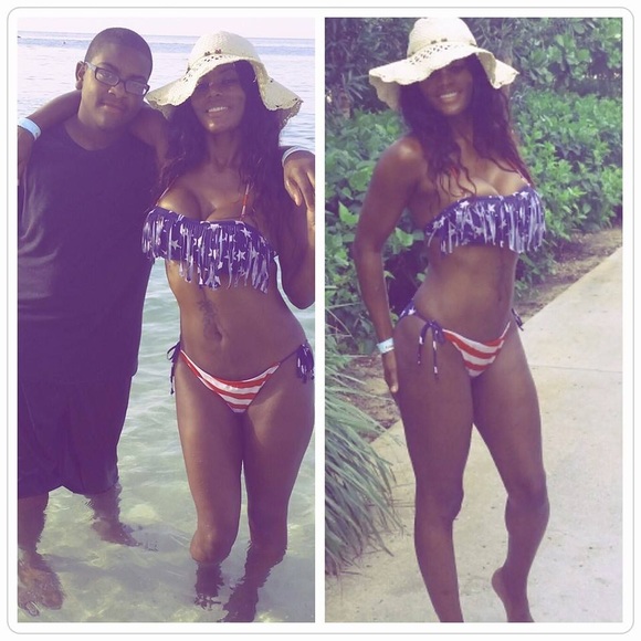 NWT American Flag Bikini - Picture 2 of 6