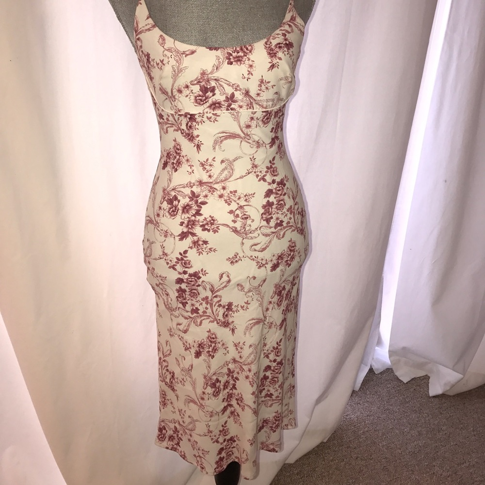 David Cardona Couture Garden Dress with Tie Back