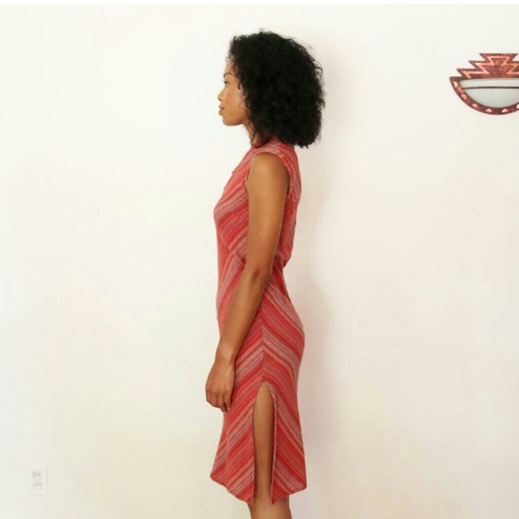 Vintage Linen Bohemian Dress - Picture 3 of 6