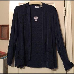 Blue Chicos Travelers tank & jacket set