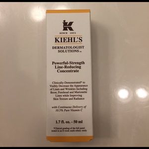 Kiehl's line reducing concentrate