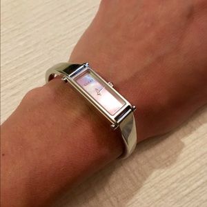 Gucci women's petite bangle watch