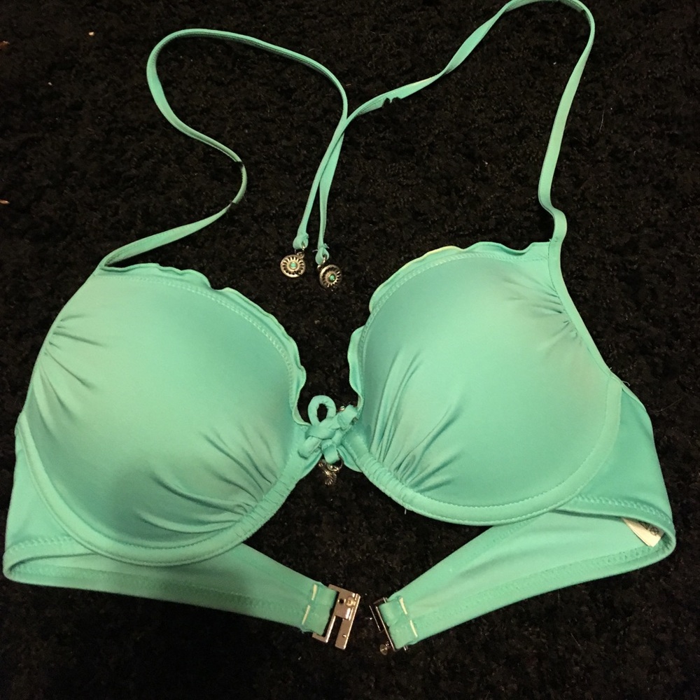 Teal H&M swim top!