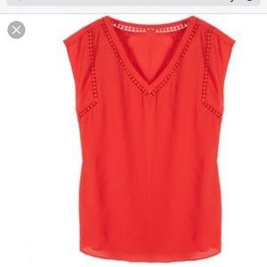 Stitch Fix Carla crochet blouse size large