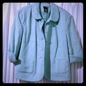 Tiffany Blue Blazer